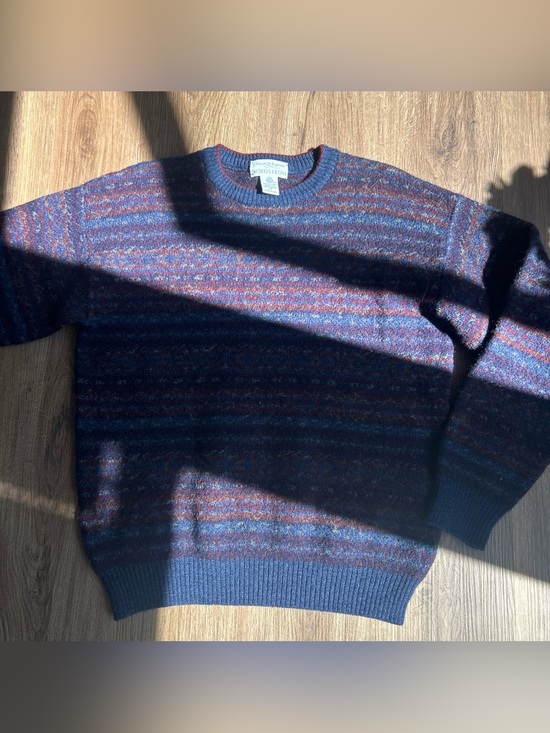Nordstrom Other - Nordstroms Colorful Striped Pure Wool Sweater